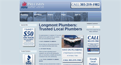 Desktop Screenshot of longmontplumbers.net