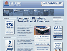 Tablet Screenshot of longmontplumbers.net